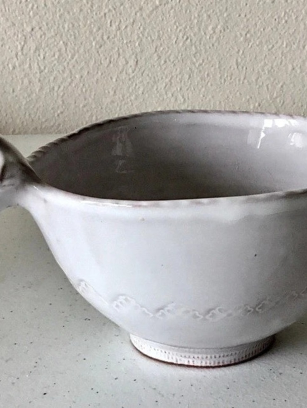 Vietri Moose Nativo Bowl White Ceramic Serving Bowl